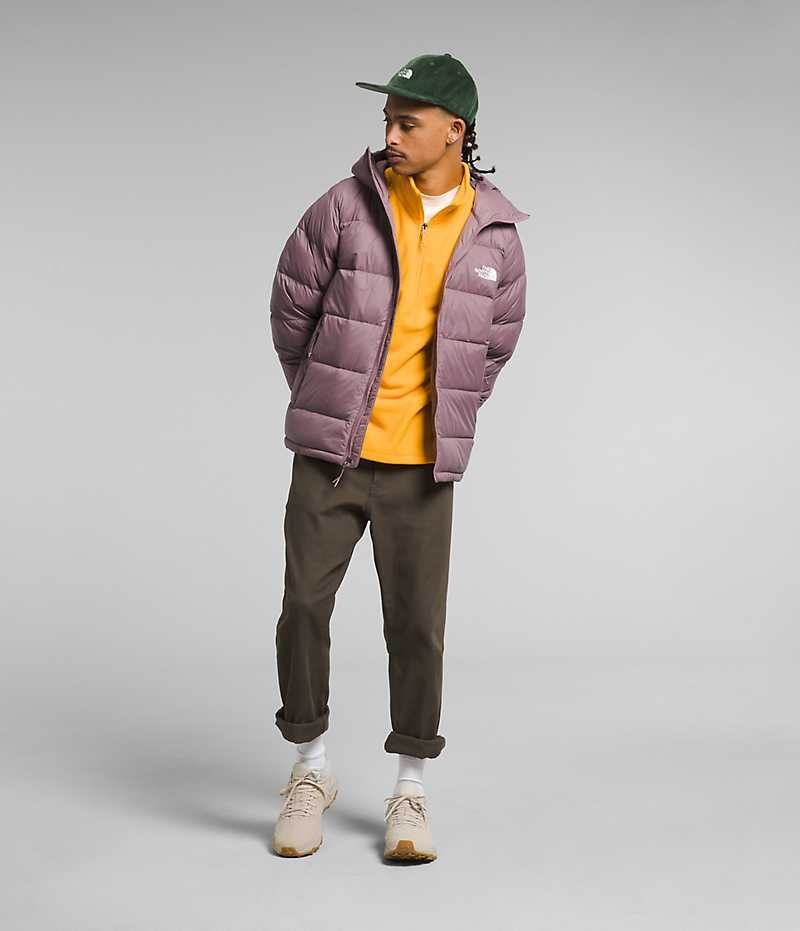 The North Face Hydrenalite™ Hoodie Dunjakke Herre Fuchsia | OSLO COSGVJ