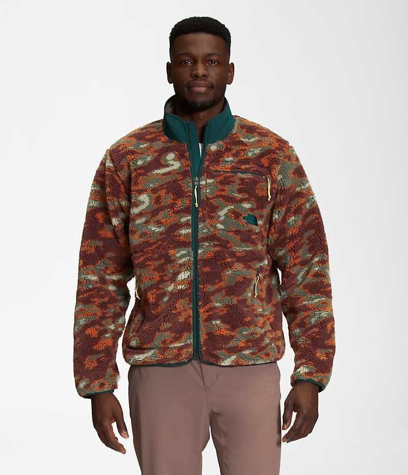 The North Face Jacquard Extreme Pile Full-Zip Fleecejakker Herre Multicolor | NORGE YOLBSR