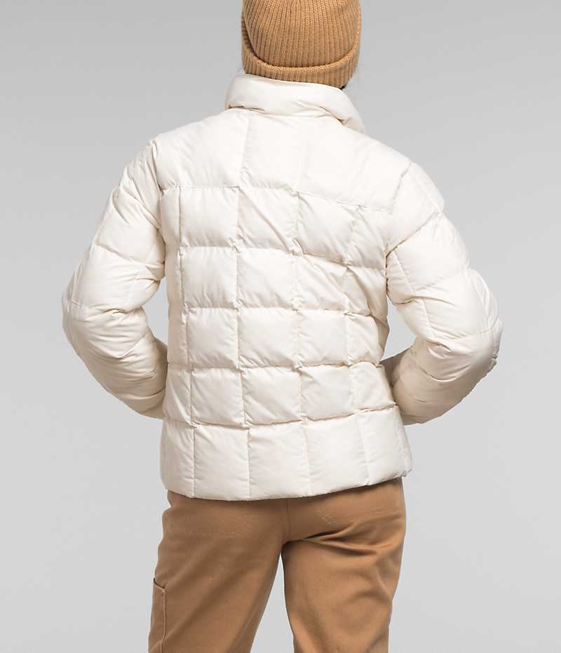 The North Face Lhotse Reversible Dunjakke Dame Hvite | NORGE WBGNSZ