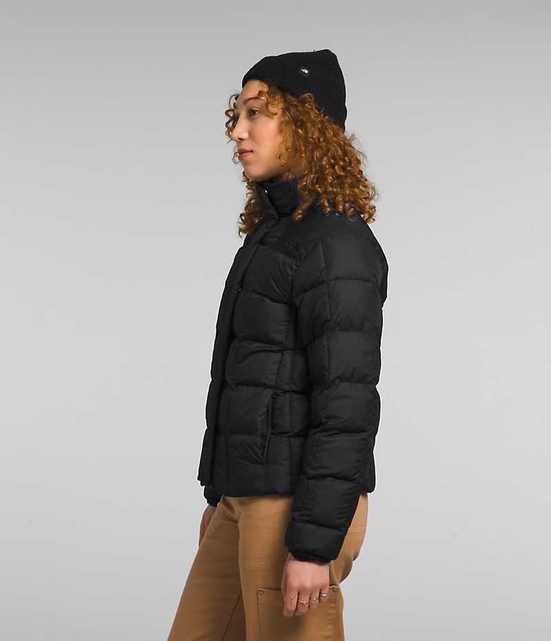 The North Face Lhotse Reversible Dunjakke Dame Svarte | OSLO YXFBWT