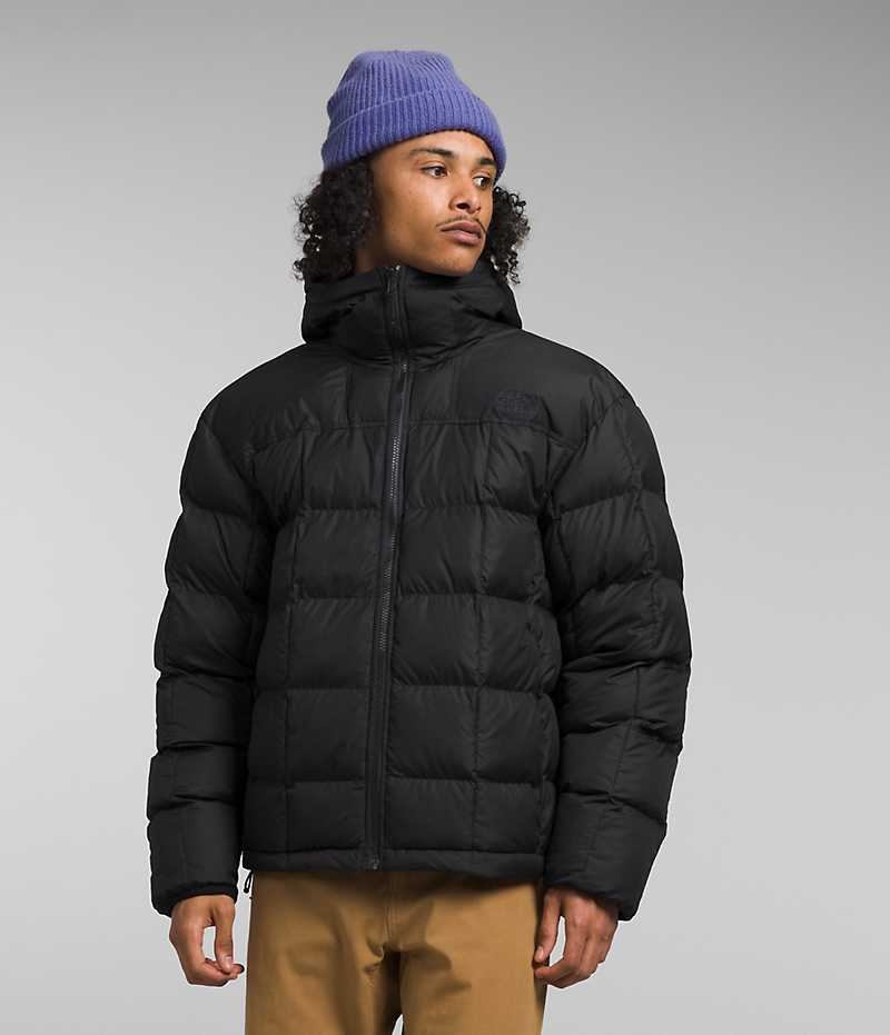 The North Face Lhotse Reversible Hoodie Dunjakke Herre Svarte | NORGE CMKHUF