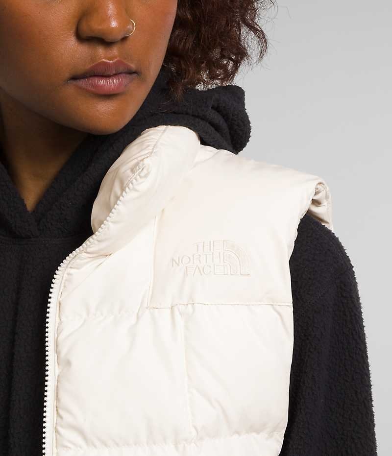 The North Face Lhotse Reversible Vest Dame Hvite | NORGE DUGPWR