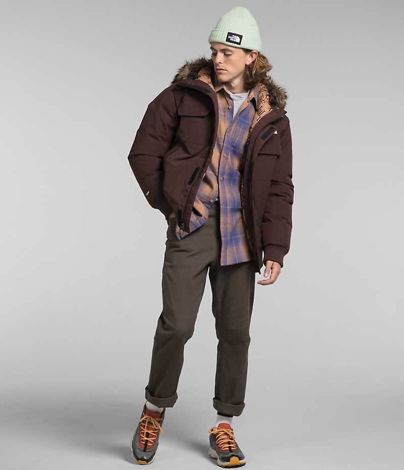 The North Face McMurdo Bomberjakke Herre Brune | OSLO ETQXJP