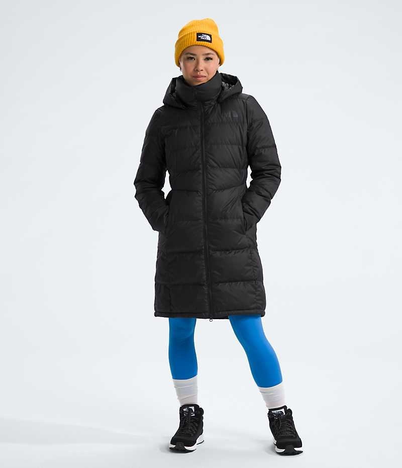 The North Face Metropolis Parka Dame Svarte | NORGE PKIFUM