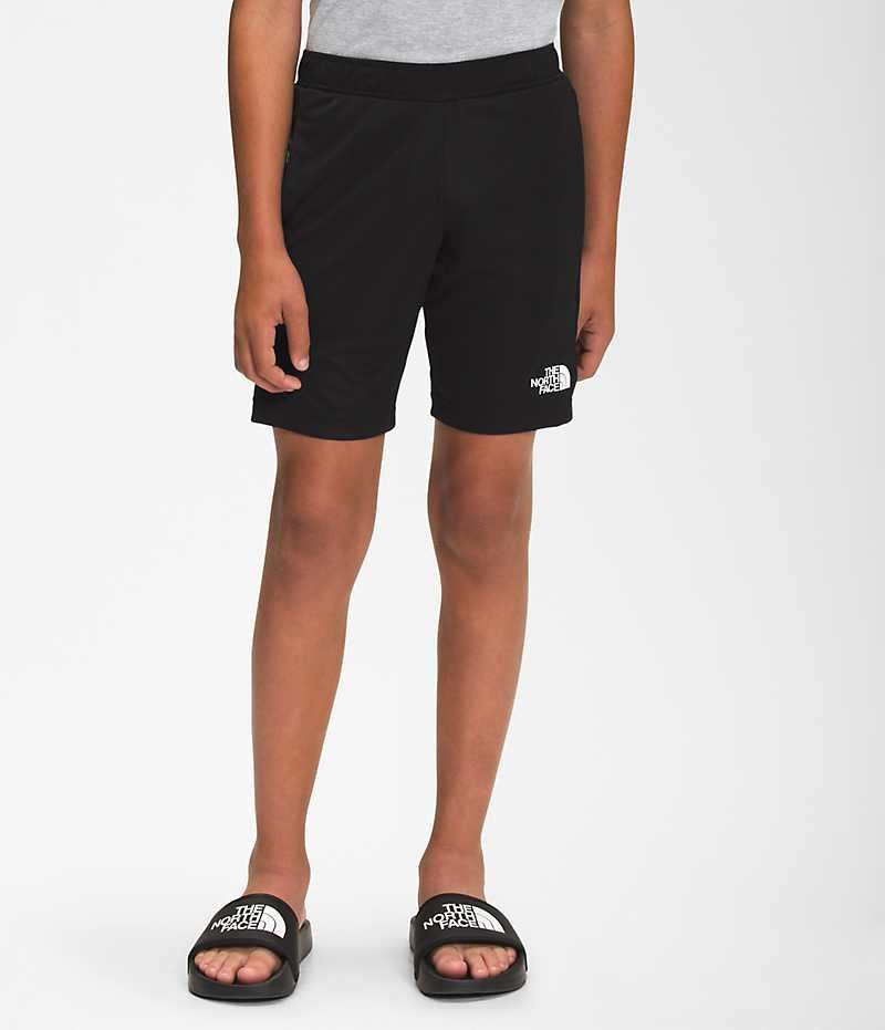 The North Face Never Stop Knit Trenings Shorts Gutt Svarte | NORGE QGTSCL