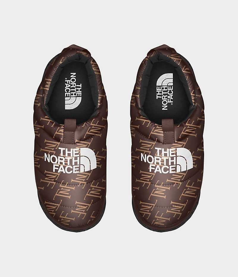 The North Face Nuptse Mules Dame Brune | OSLO VUCOXY