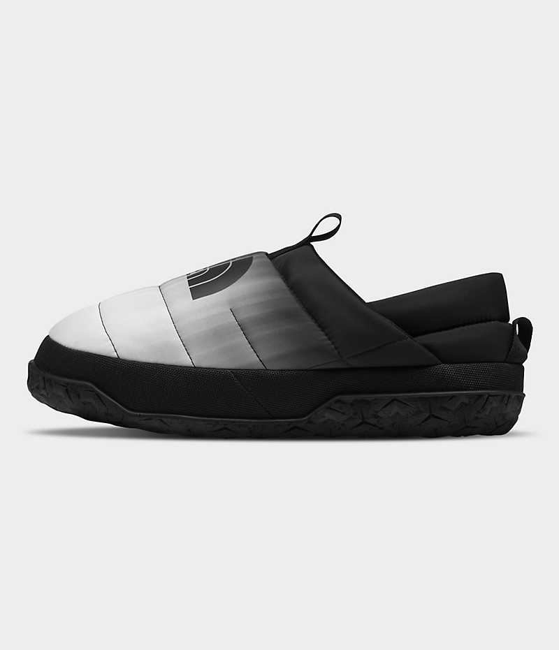 The North Face Nuptse Mules Herre Svarte Hvite | OSLO YBKTGL