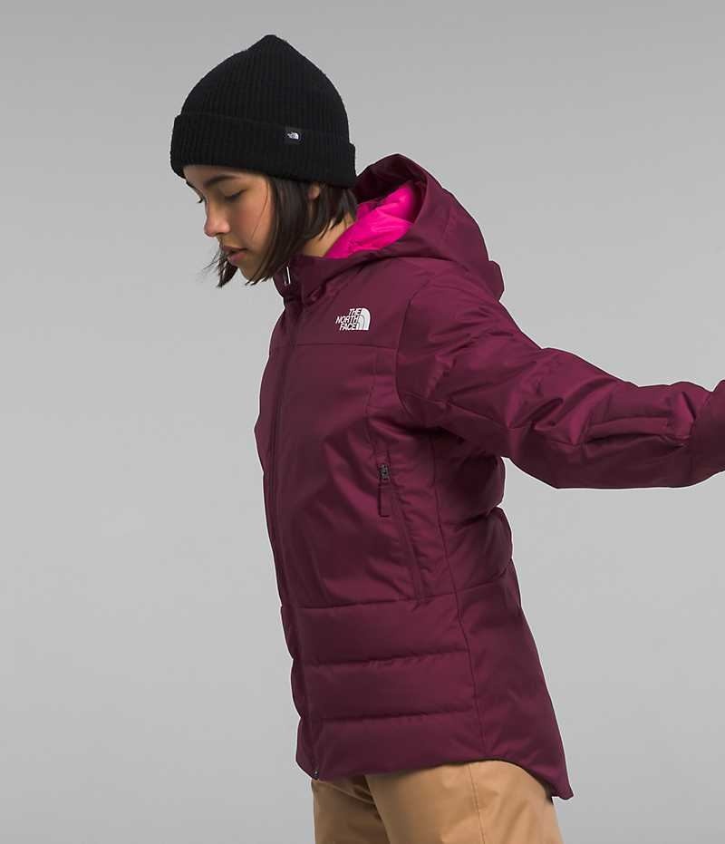 The North Face Pallie Dunjakke Jente Burgunder | NORGE BGUCTS