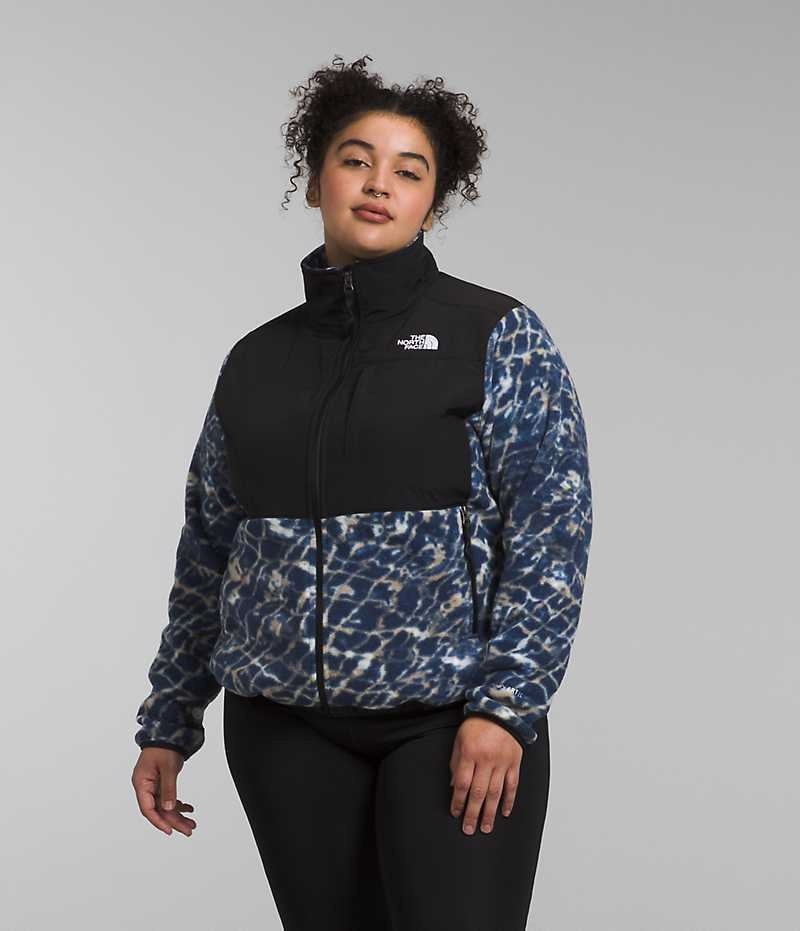 The North Face Plus Denali Fleecejakker Dame Marineblå | NORGE QARYBW