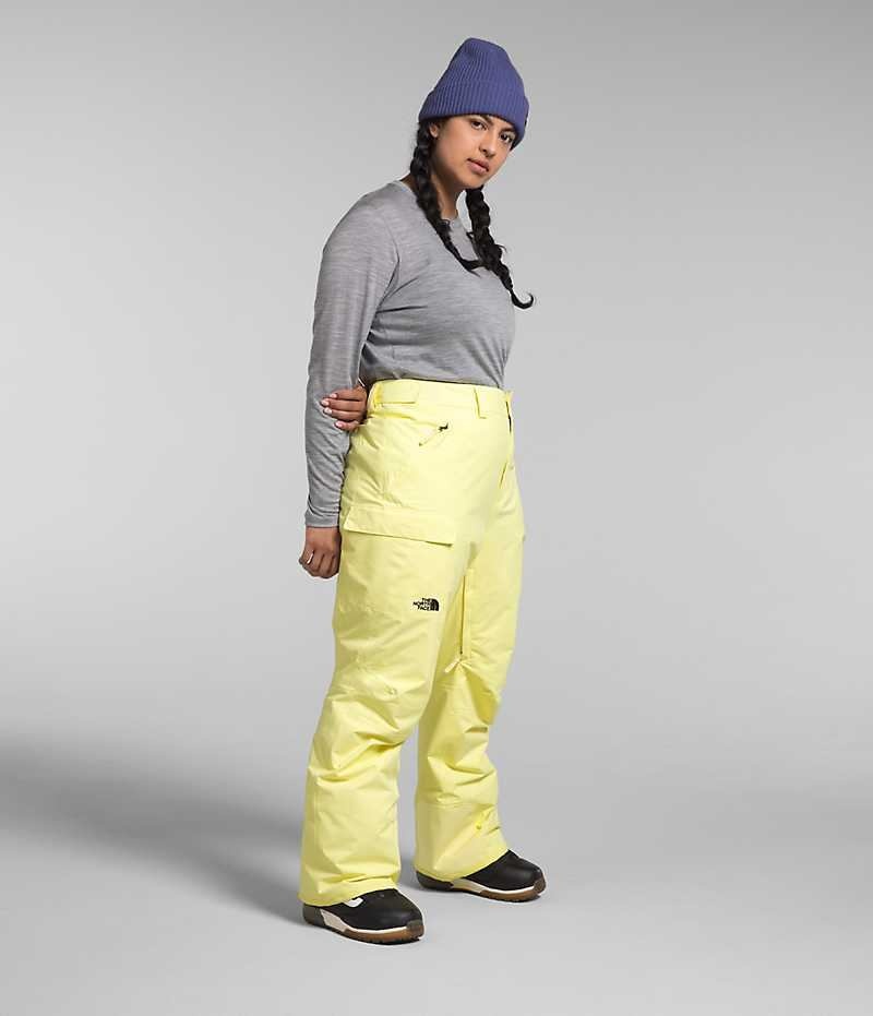 The North Face Plus Freedom Isolerte Bukser Dame Gul | OSLO XHMDFK