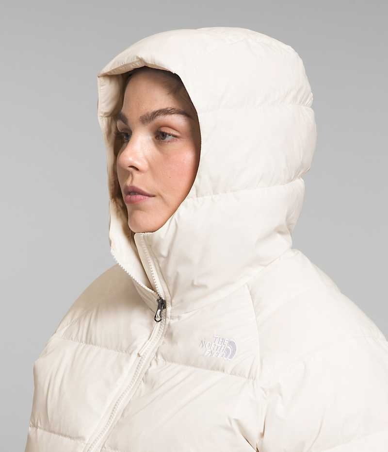 The North Face Plus Hydrenalite™ Hoodie Dunjakke Dame Hvite | NORGE KFBYIV