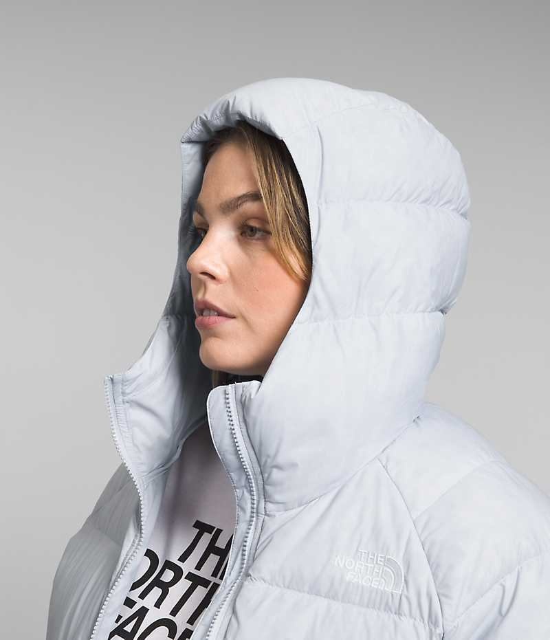 The North Face Plus Hydrenalite™ Hoodie Dunjakke Dame Grå | OSLO ECJLZG