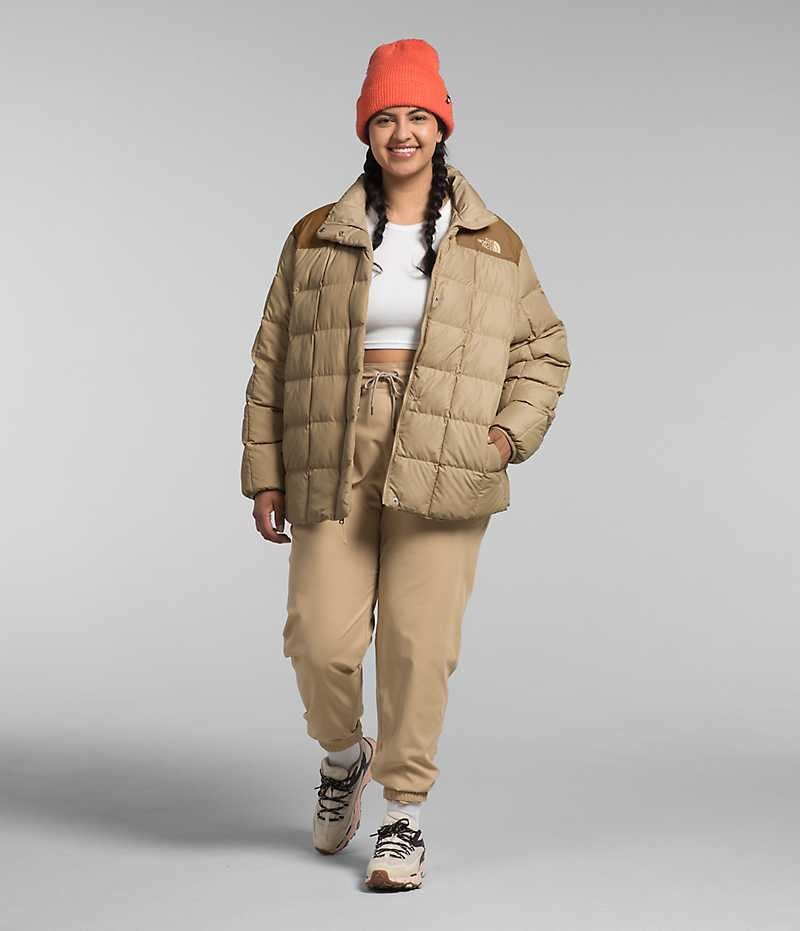 The North Face Plus Lhotse Reversible Dunjakke Dame Khaki | OSLO OIVXKC