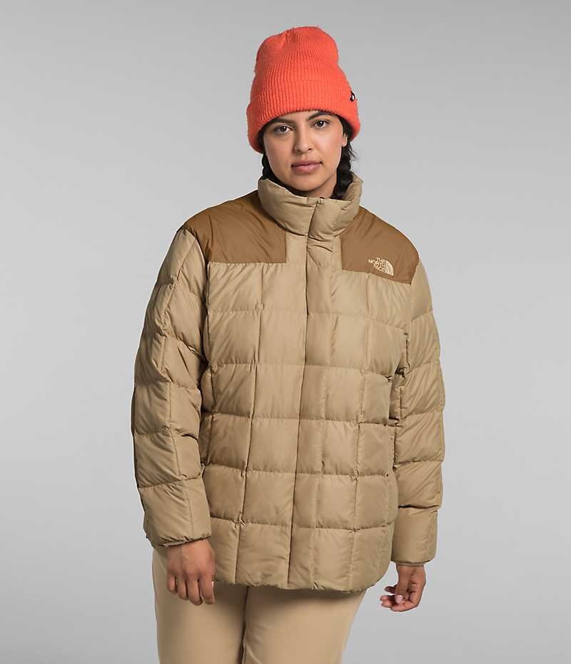 The North Face Plus Lhotse Reversible Dunjakke Dame Khaki | OSLO OIVXKC