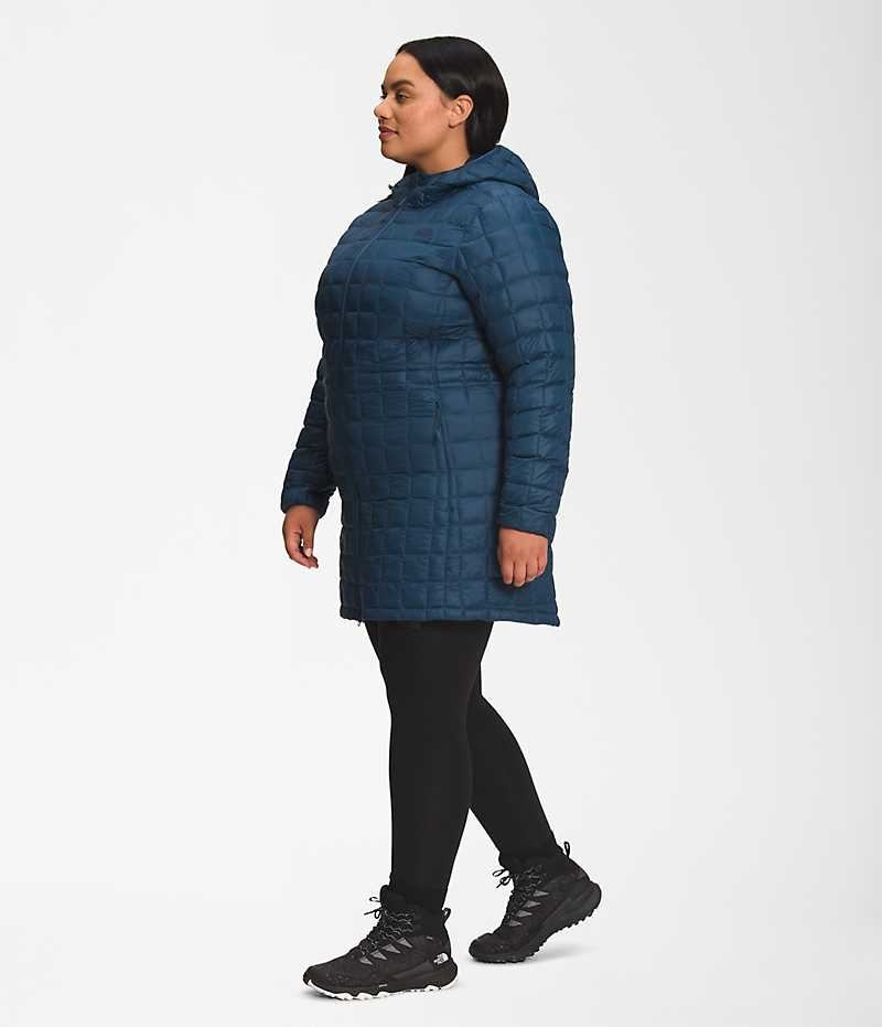 The North Face Plus ThermoBall™ Eco Parka Dame Blå | OSLO AXOMLE