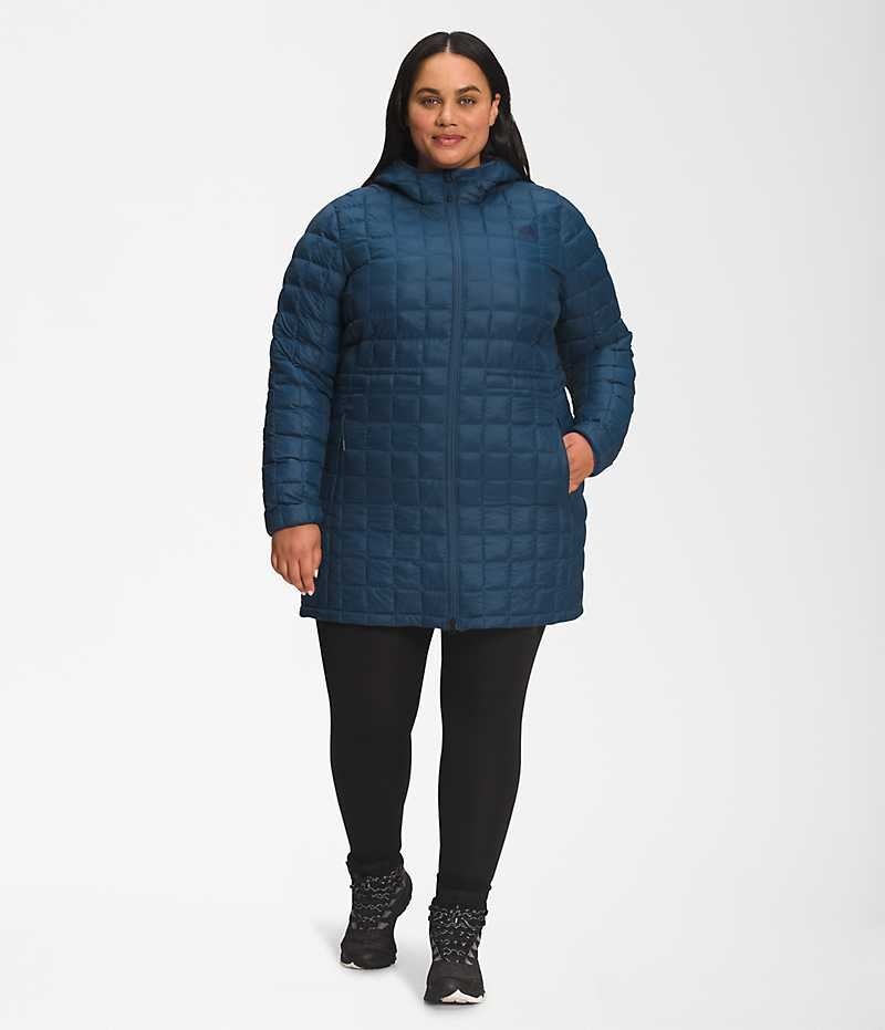 The North Face Plus ThermoBall™ Eco Parka Dame Blå | OSLO AXOMLE