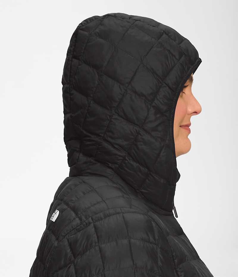 The North Face Plus ThermoBall™ Eco Parka Dame Svarte | NORGE KJLINY