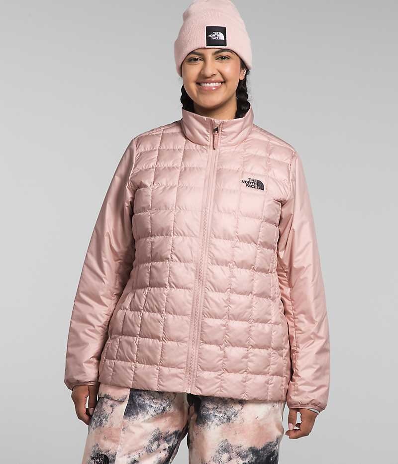 The North Face Plus ThermoBall™ Eco Snow Triclimate® Isolerte Jakker Dame Rosa | OSLO AGXPYI