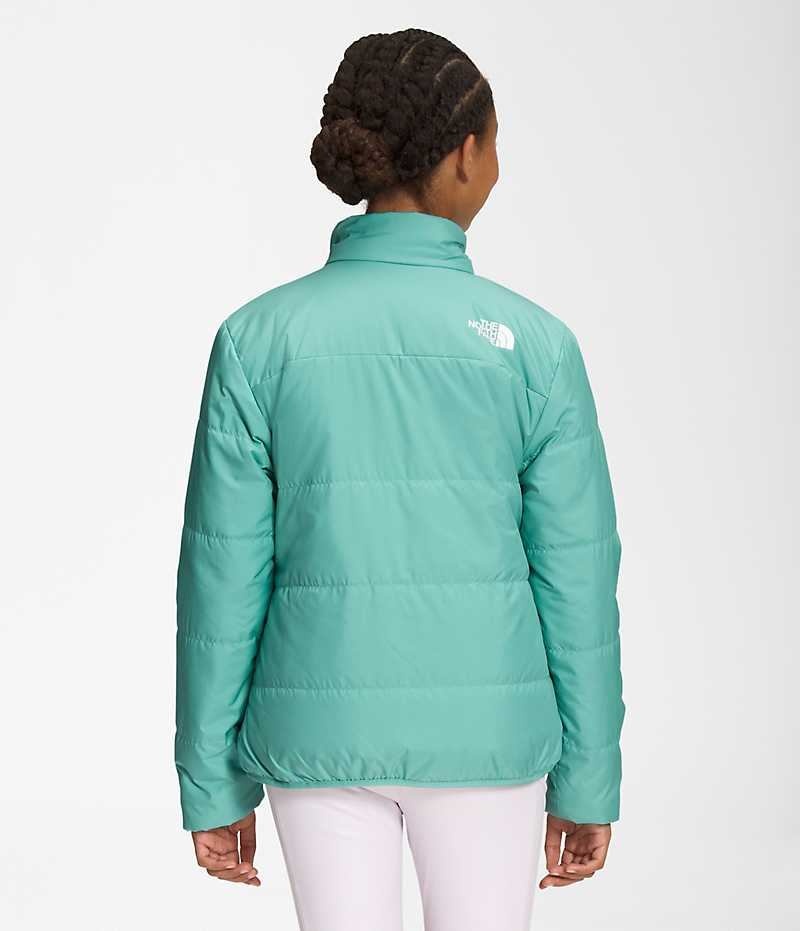 The North Face Reversible Mossbud Fleecejakker Jente Turkis | NORGE PSRIYX