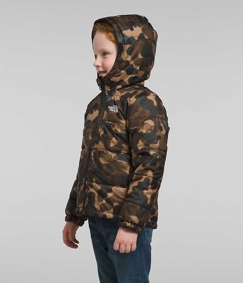 The North Face Reversible Mt Chimbo Full-Zip Hette Fleecejakker Gutt Camouflage | OSLO BGHERF