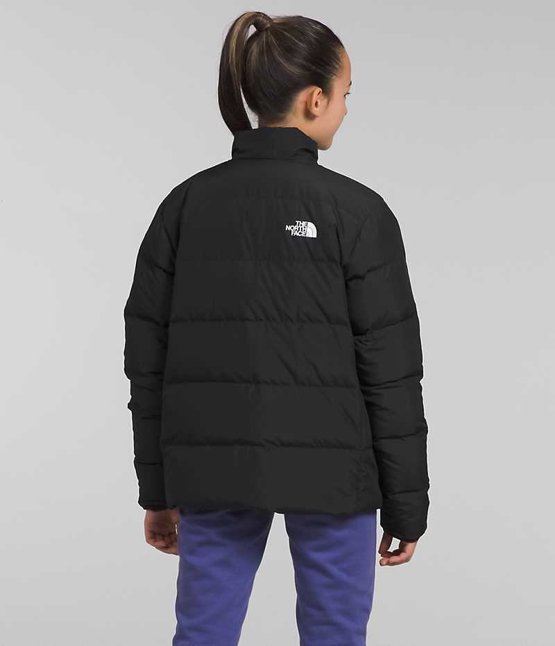 The North Face Reversible North Dunjakke Jente Svarte | NORGE HFAYEG