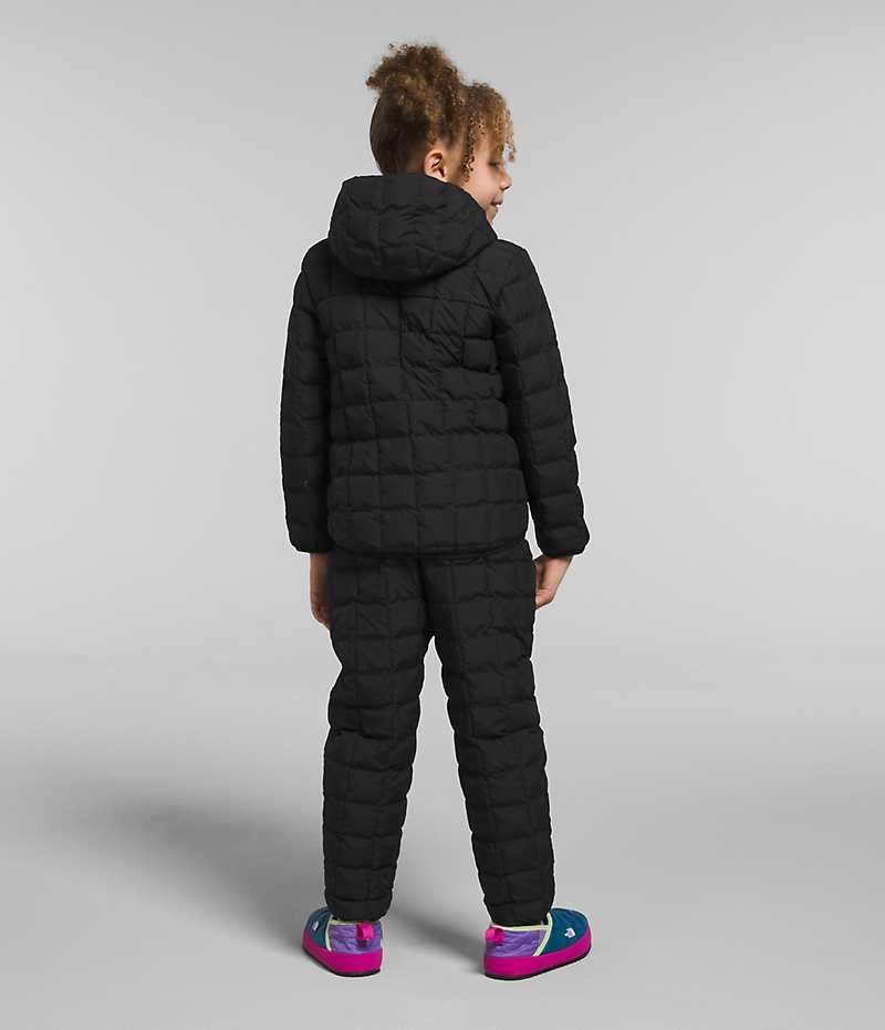 The North Face Reversible ThermoBall™ Hette Dunjakke Jente Svarte | NORGE JHMCPW