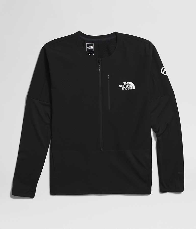 The North Face Summit Series Altimetro ¾-Zip Top Sweatshirt Herre Svarte | NORGE TLJEPI