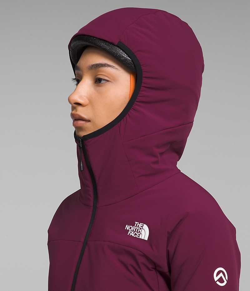 The North Face Summit Series Casaval Hoodie Hybrid Jakke Dame Fuchsia | NORGE PJSMBA