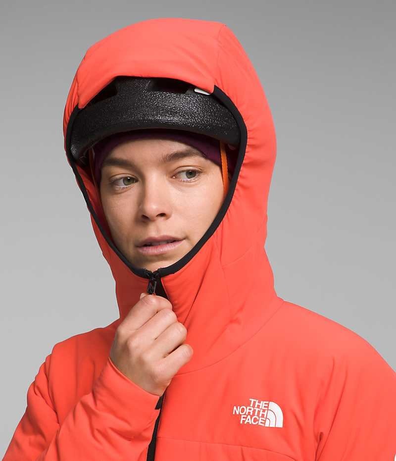 The North Face Summit Series Casaval Hoodie Hybrid Jakke Dame Oransje | NORGE NDJVBL