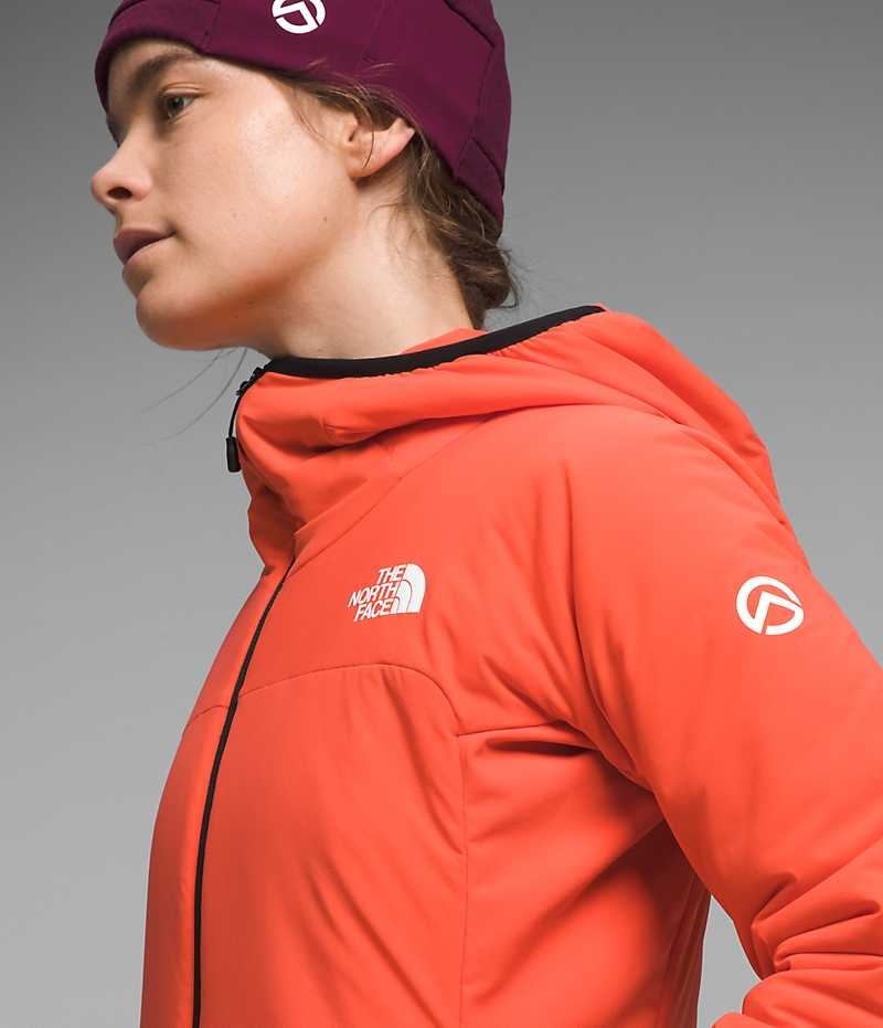 The North Face Summit Series Casaval Hoodie Hybrid Jakke Dame Oransje | NORGE NDJVBL