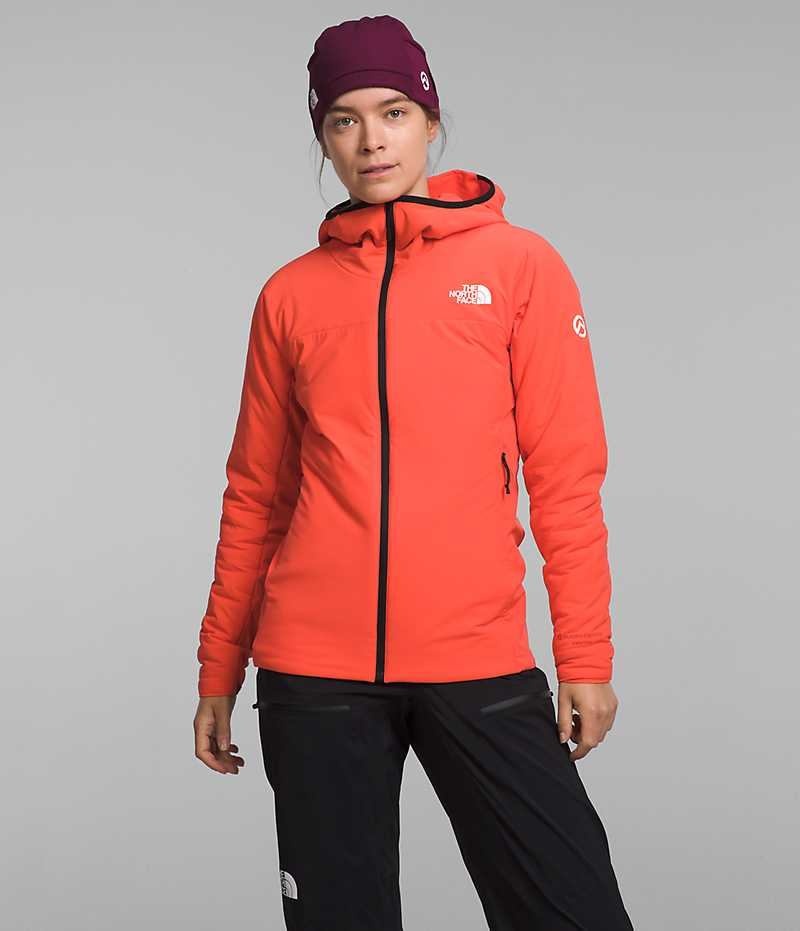 The North Face Summit Series Casaval Hoodie Hybrid Jakke Dame Oransje | NORGE NDJVBL