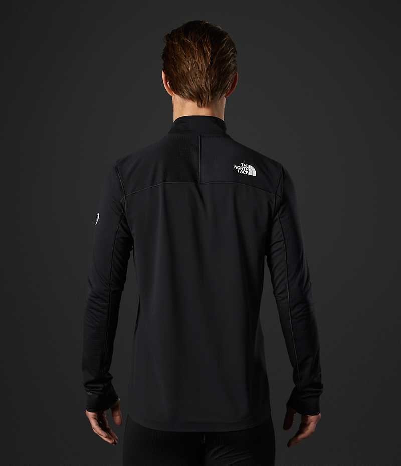 The North Face Summit Series Crevasse ½-Zip Sweatshirt Herre Svarte | OSLO VNYZSI