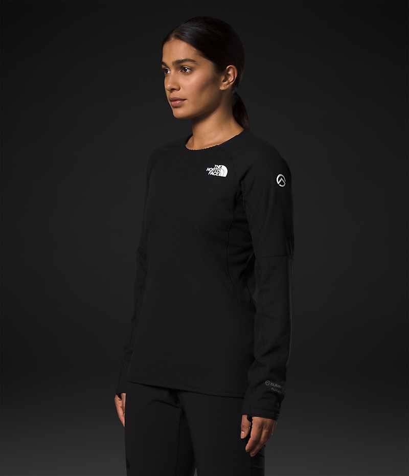 The North Face Summit Series FUTUREFLEECE™ Crew Pullover Dame Svarte | OSLO DLCJAZ