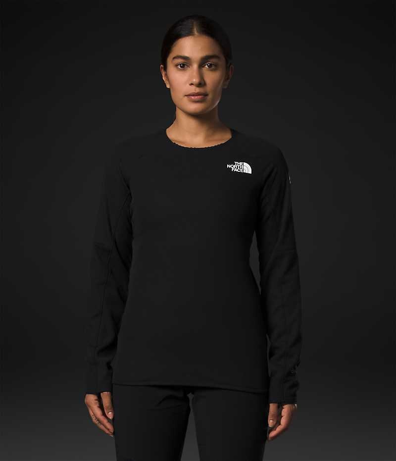 The North Face Summit Series FUTUREFLEECE™ Crew Pullover Dame Svarte | OSLO DLCJAZ