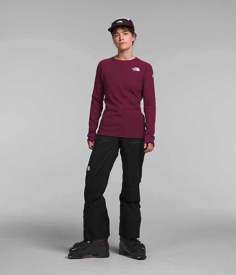 The North Face Summit Series FUTUREFLEECE™ Crew Pullover Dame Burgunder | NORGE HPTIRF