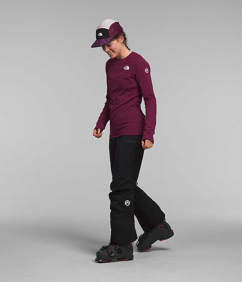 The North Face Summit Series FUTUREFLEECE™ Crew Pullover Dame Burgunder | NORGE HPTIRF