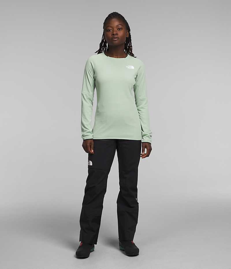 The North Face Summit Series FUTUREFLEECE™ Crew Sweatshirt Dame Mint | OSLO OIKJBP