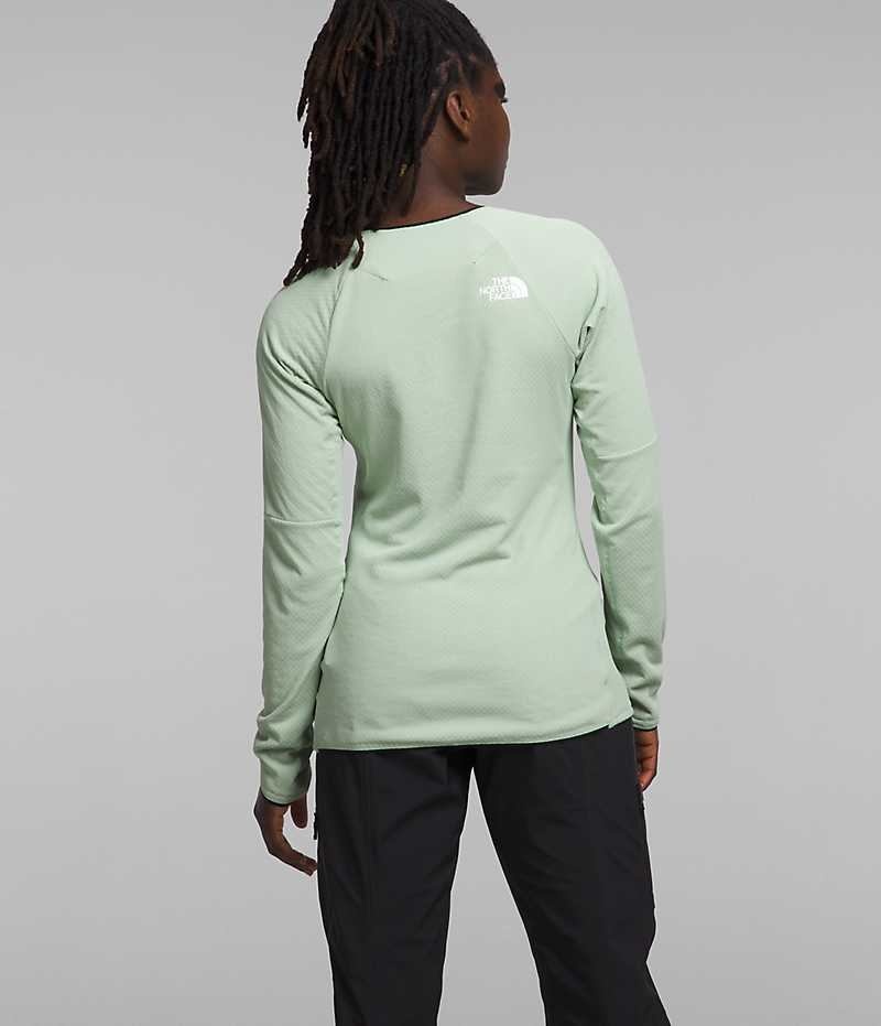 The North Face Summit Series FUTUREFLEECE™ Crew Sweatshirt Dame Mint | OSLO OIKJBP