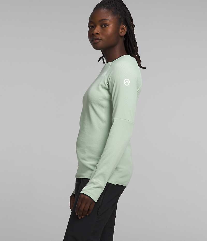 The North Face Summit Series FUTUREFLEECE™ Crew Sweatshirt Dame Mint | OSLO OIKJBP