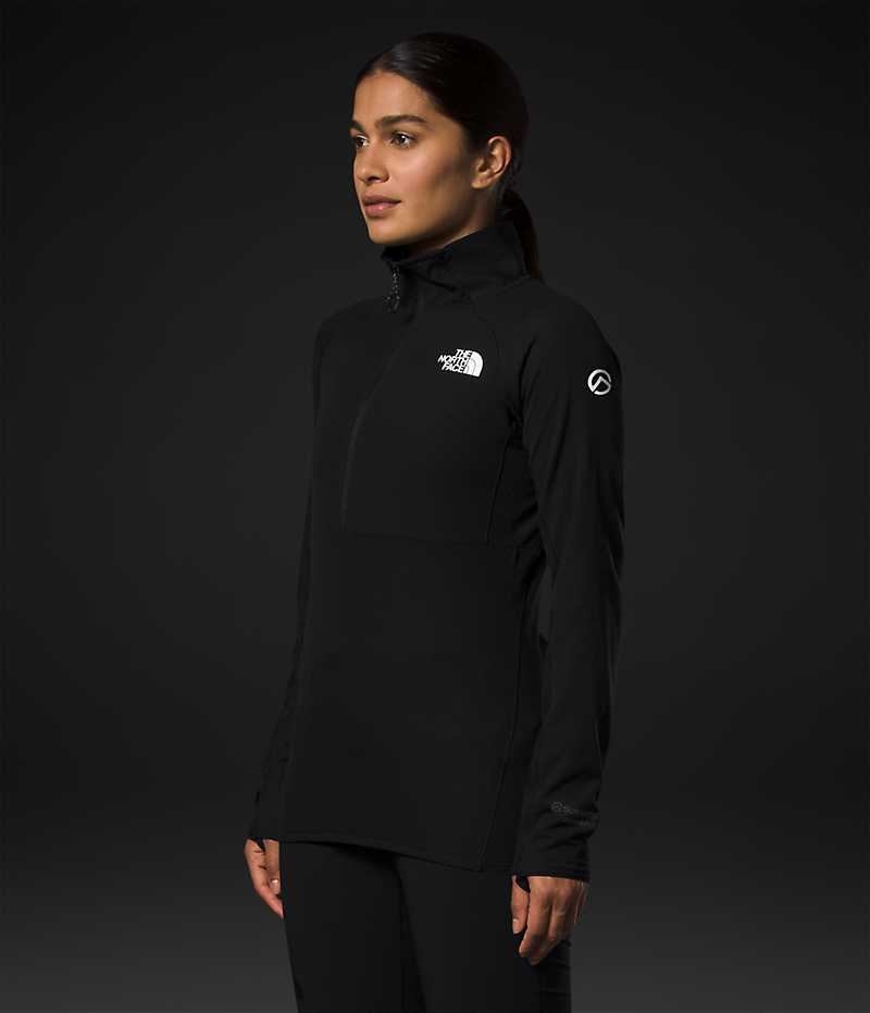 The North Face Summit Series FUTUREFLEECE™ LT ½-Zip Sweatshirt Dame Svarte | NORGE GTVHPD