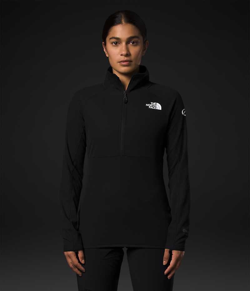 The North Face Summit Series FUTUREFLEECE™ LT ½-Zip Sweatshirt Dame Svarte | NORGE GTVHPD