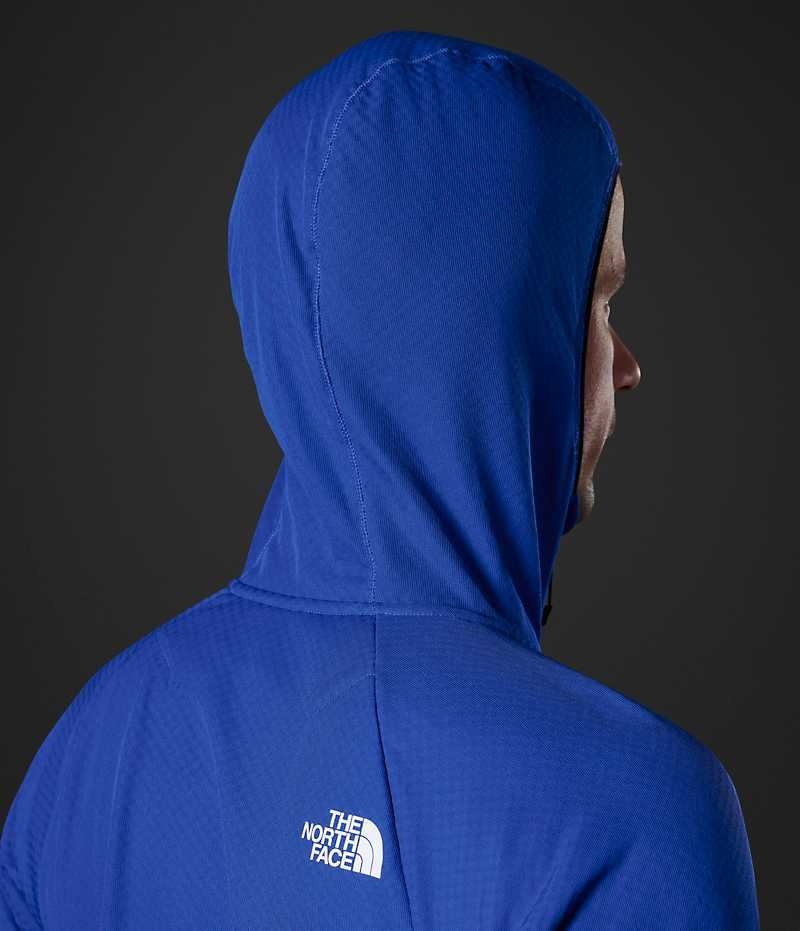 The North Face Summit Series FUTUREFLEECE™ Full-Zip Hoodie Fleecejakker Herre Blå | OSLO NOIDFJ