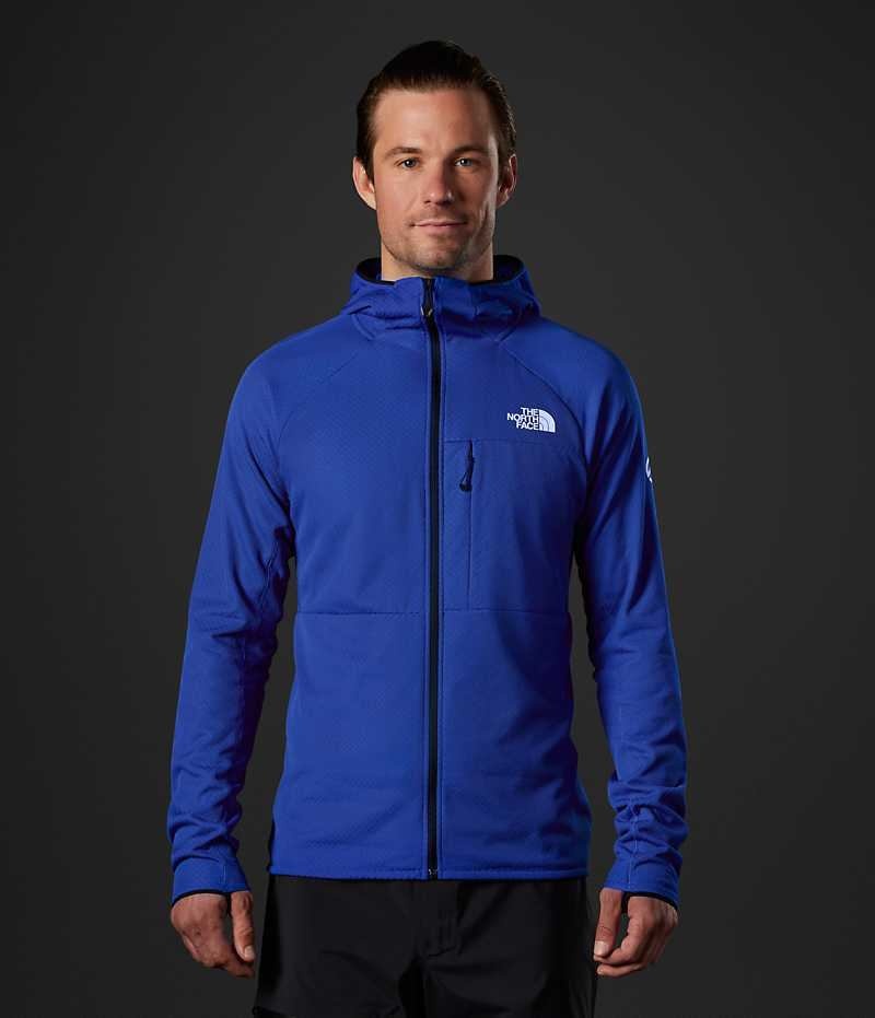 The North Face Summit Series FUTUREFLEECE™ Full-Zip Hoodie Fleecejakker Herre Blå | OSLO NOIDFJ