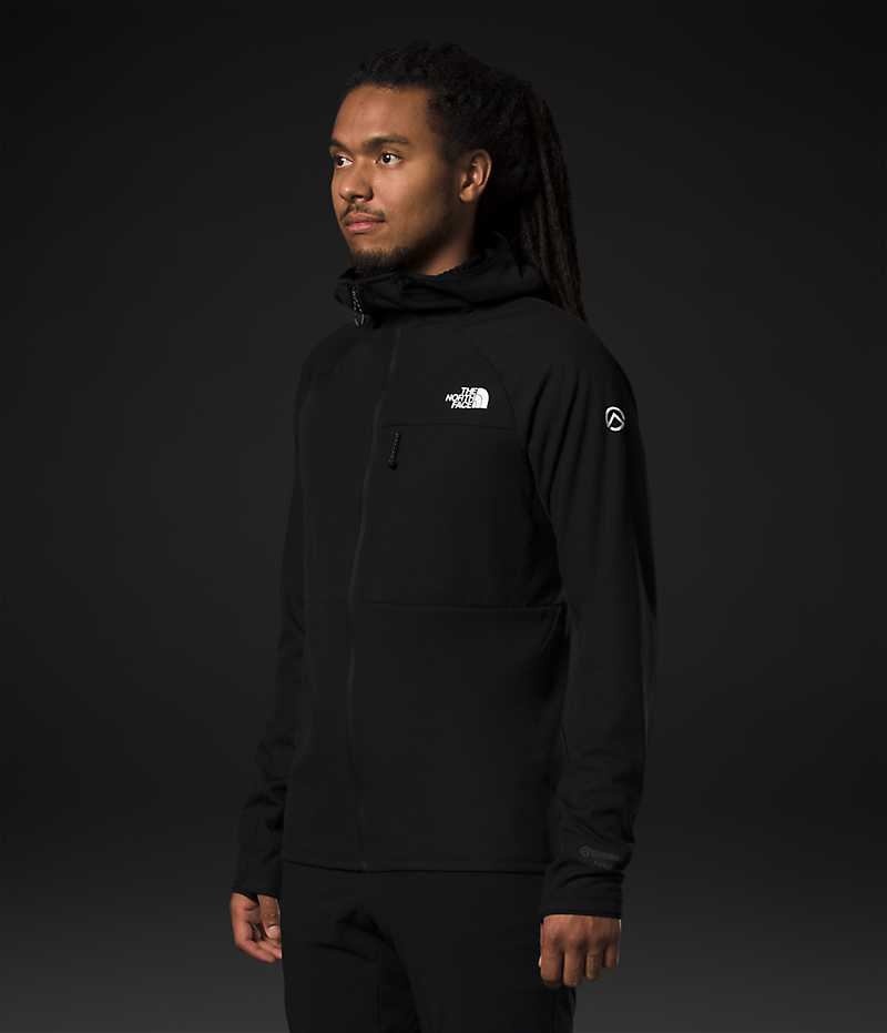 The North Face Summit Series FUTUREFLEECE™ Full-Zip Hoodie Fleecejakker Herre Svarte | NORGE VKSZIB