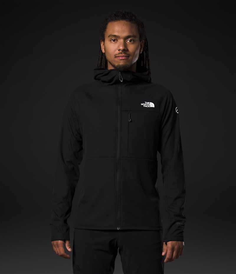 The North Face Summit Series FUTUREFLEECE™ Full-Zip Hoodie Fleecejakker Herre Svarte | NORGE VKSZIB