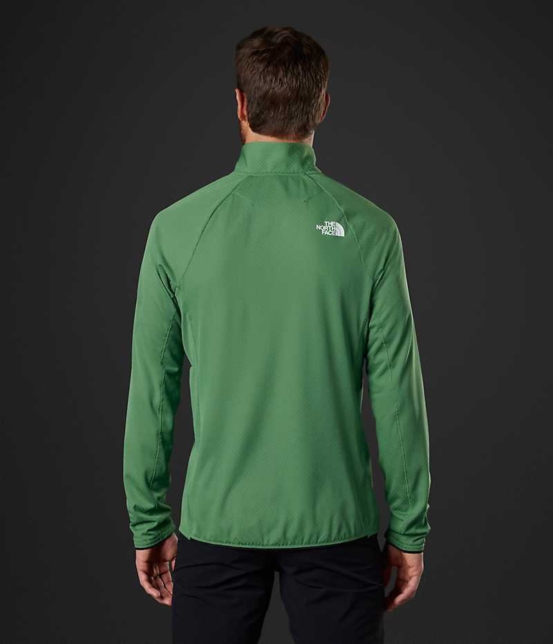 The North Face Summit Series FUTUREFLEECE™ LT ½-Zip Pullover Herre Grønn | NORGE RZAEJW