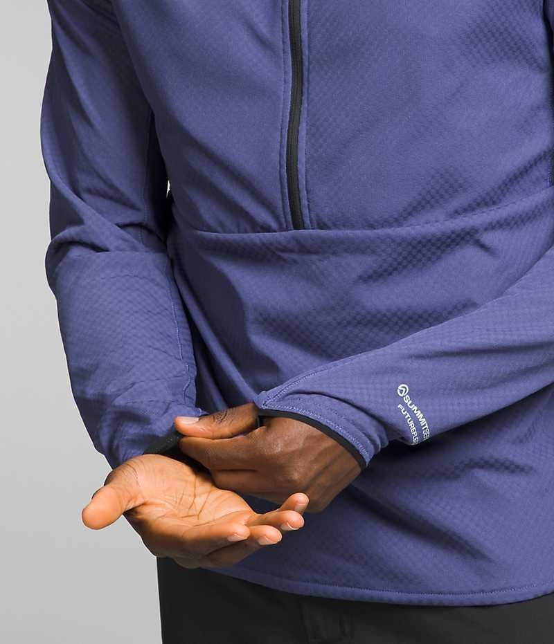 The North Face Summit Series FUTUREFLEECE™ LT ½-Zip Pullover Herre Blå | OSLO JIQOCG