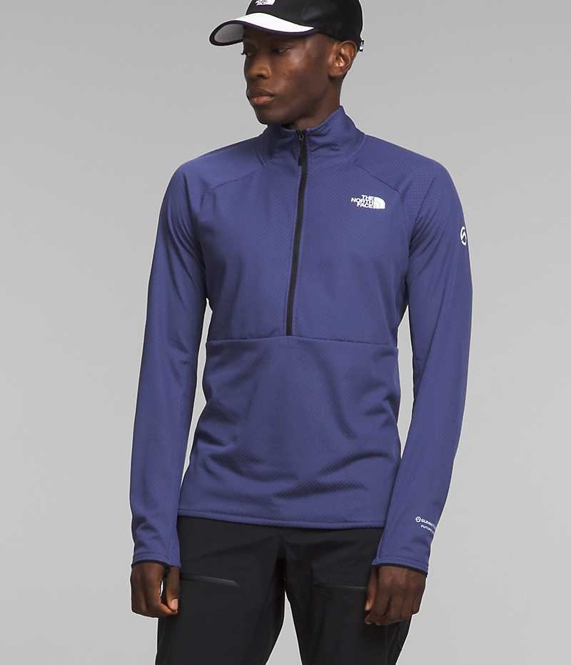 The North Face Summit Series FUTUREFLEECE™ LT ½-Zip Pullover Herre Blå | OSLO JIQOCG