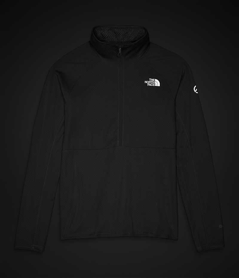 The North Face Summit Series FUTUREFLEECE™ LT ½-Zip Pullover Herre Svarte | NORGE KQSLEA