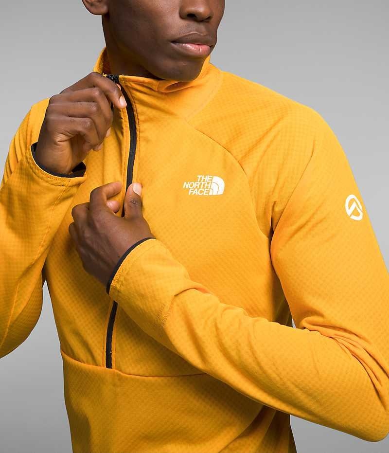 The North Face Summit Series FUTUREFLEECE™ LT ½-Zip Pullover Herre Gull | OSLO CBISEF